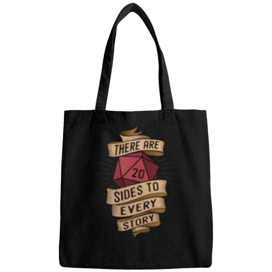 Discover 20 Sides To Every Story Bags