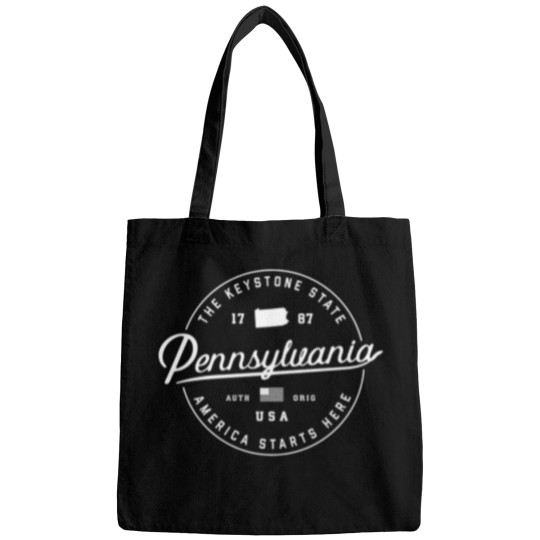 Discover Warm Pennsylvania Hoodie Badge Logo Hooded Bags