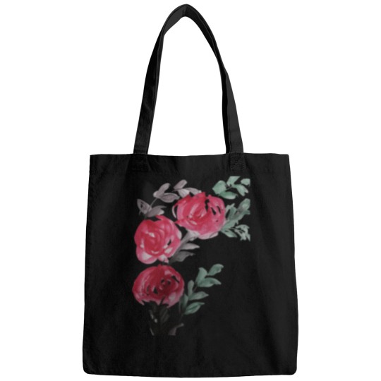 Discover Red  Color Rose 3077 Bags