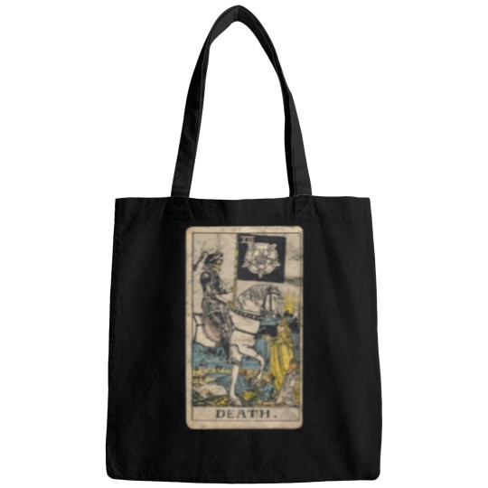Discover Occult Tarot The Death Gothic Grunge Satan Devil Vintage Design 2681 Bags