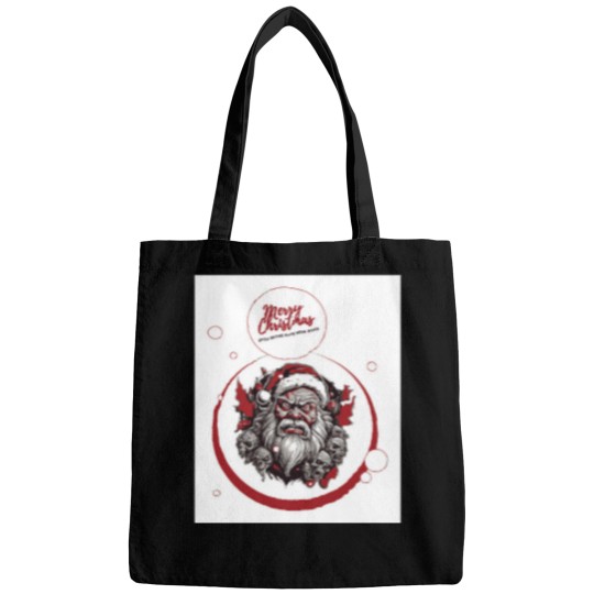 Discover Evil Santa Hoodie Merry Christmas T-Shirt Hoodie Apparel Holidays Seasonal Bags