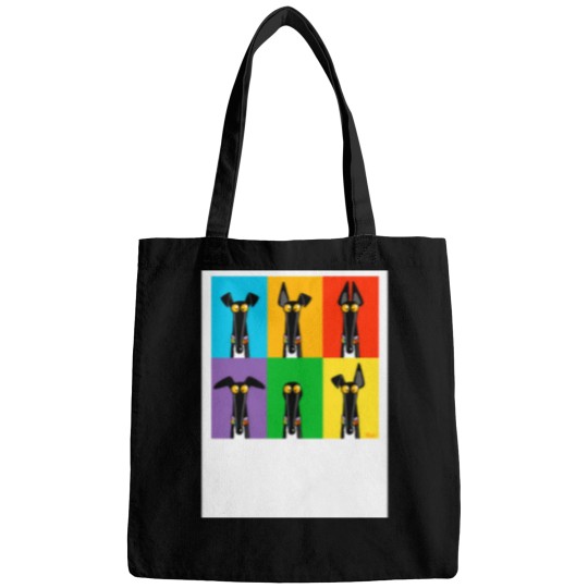 Discover Greyhound Semaphore Baseball ¾ Sleeve T-Shirt Bags