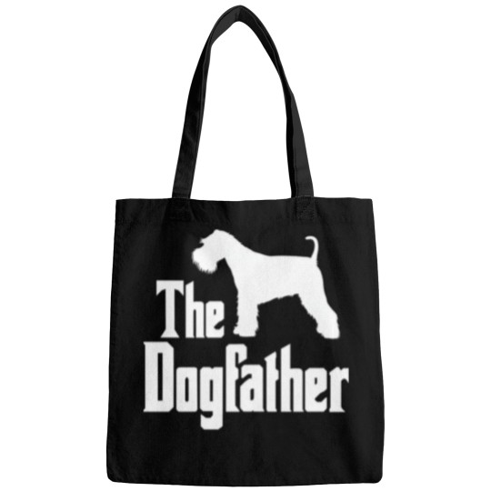 Discover The Dogfather - Miniature Schnauzer Funny Doggift Idea Bags