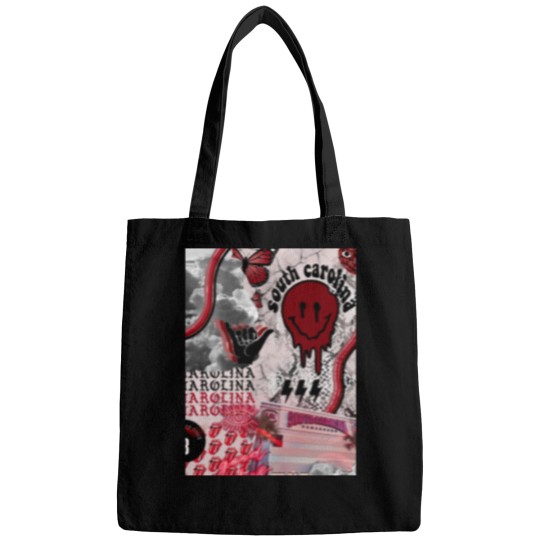 Discover South Carolina CollageGraphic South Carolina CollageGraphic Bags