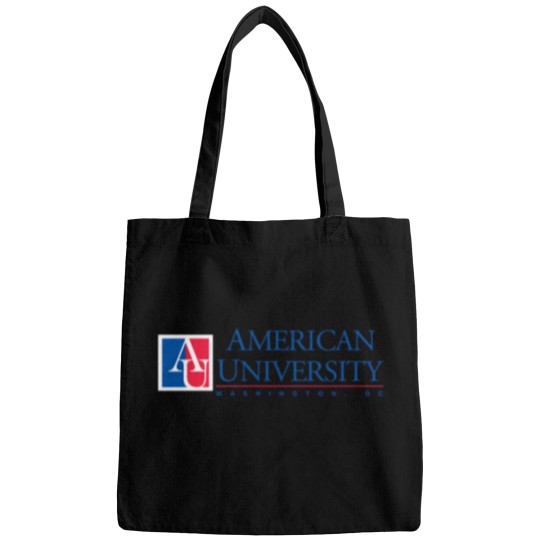 Discover American University Logo Bags