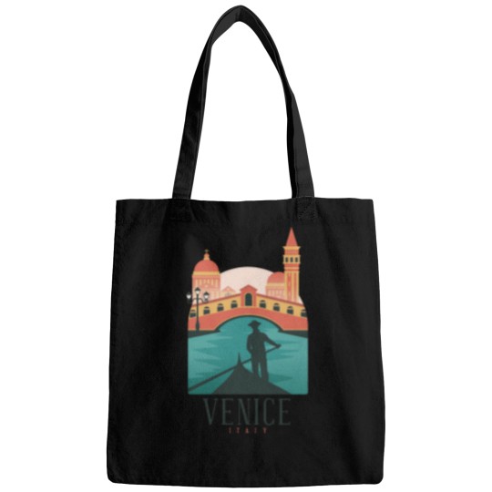 Discover Copy of The Venice Italy Classic T-Shirtmovie Classic T-Shirt Bags
