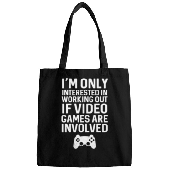 Discover IM Only Interested In Working Out If Video Games Are Allowed Bags
