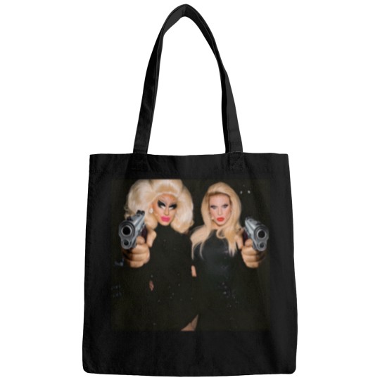 Discover Trixie  Katya   Behind The Scenes   Dangerous Woman Meme Bags