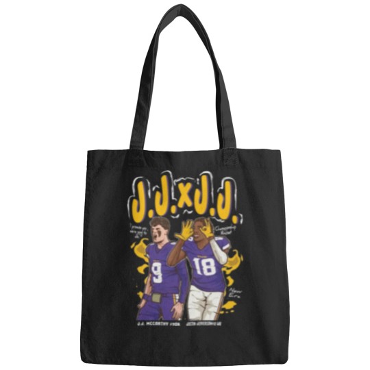 Discover Heavyweight Justin Jefferson x J.J. McCarthy "Championship Mindset" Crewneck Bags