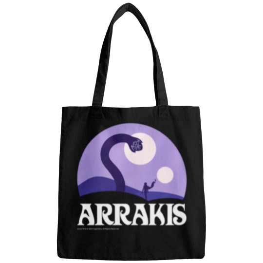 Discover Fear Is The Mind Killer Purple Arrakis Bags