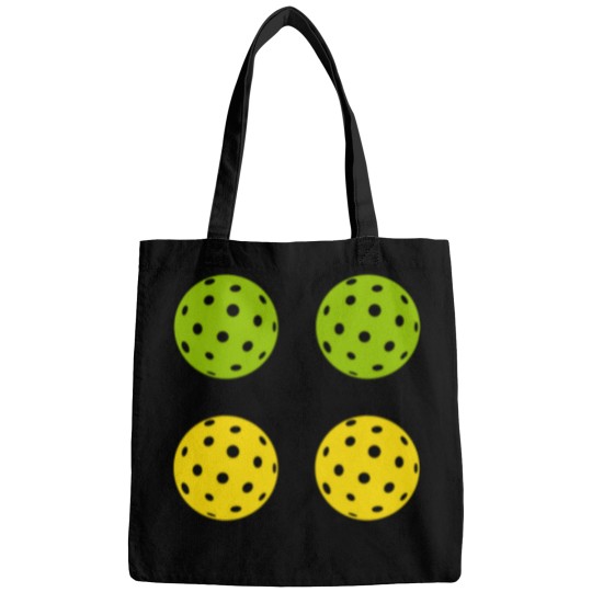 Discover Pickleball Ball Yellow Green Pack Bags