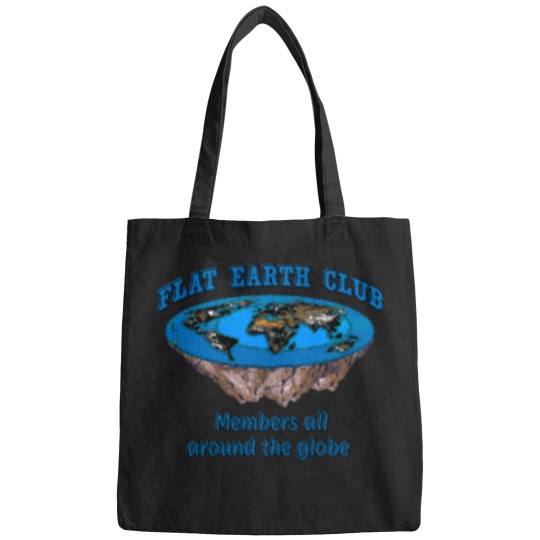 Discover Flat Earth Club - Members all around the globe Active Bags