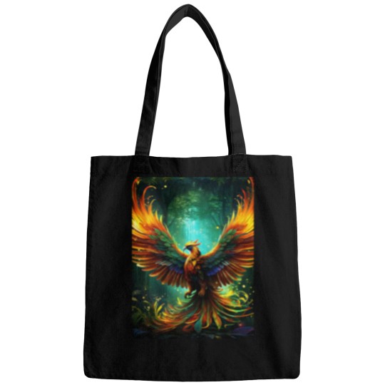 Discover legendary phoenix Graphic T-Shirt Bags