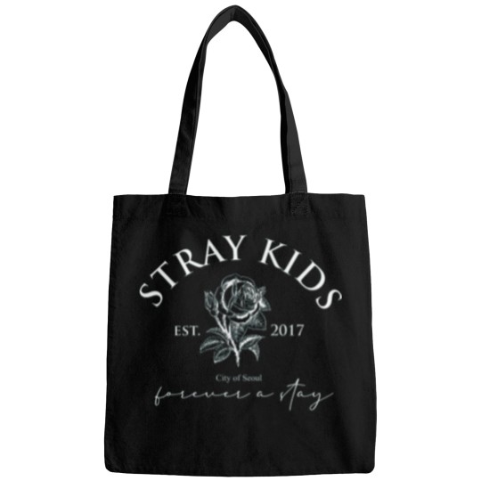 Discover STRAY KIDS Forever A Stay Cute KPOP Quote Active T-Shirt Bags