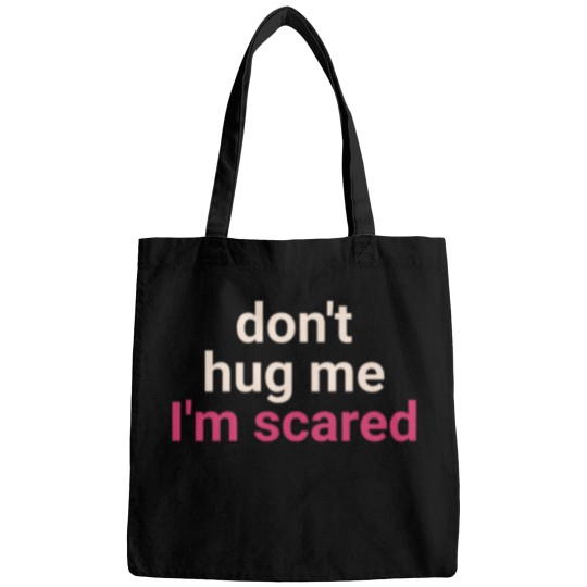 Discover Dont Hug Me Im Scared Active Bags