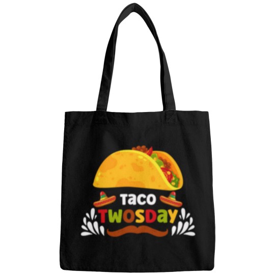 Discover Taco 2nd Tuesday Merch For Teachers Taco Twosday February 2nd 2022  Commemorative Twosday Bags