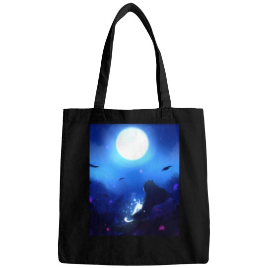 Discover the Moon Graphic Ori and the Blind Forest action game Bags