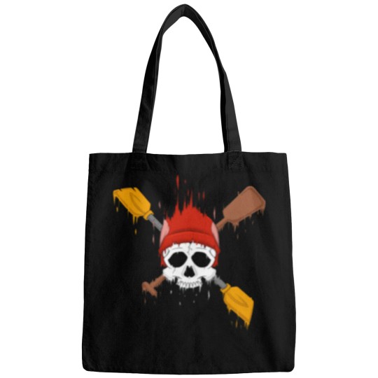 Discover Paddlers Skull Active T-Shirt Bags
