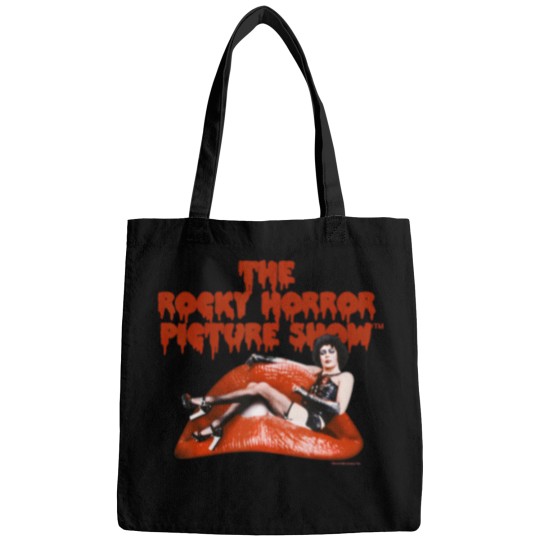 Discover The Rocky Horror Picture Show Dr. Frank-N-Furter Logo Bags