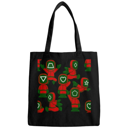Discover Squid Cosplay Ugly Christmas Tv Show Guards Netflix 202 Bags