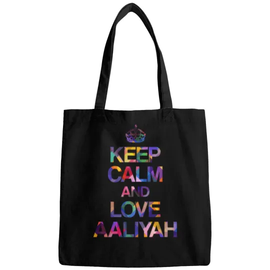Discover Keep Calm And Love Aaliyah Bags