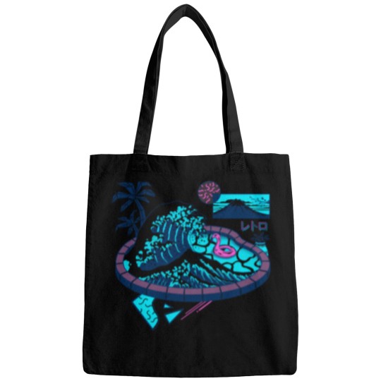 Discover vapor wave pool Bags