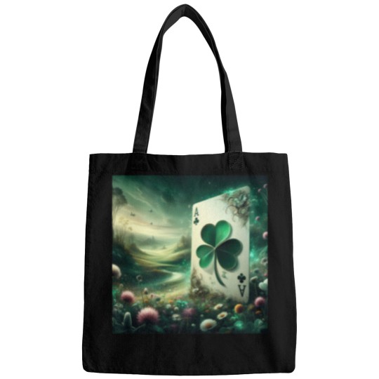 Discover happy st patricks day playing card ace Bags