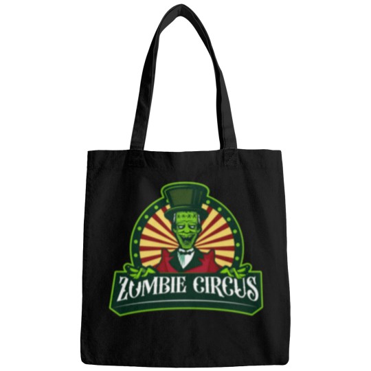 Discover zombie circus Bags