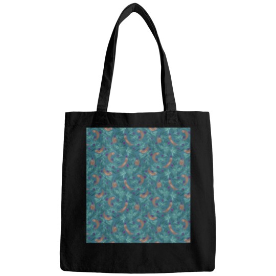 Discover otter cover blue Bags