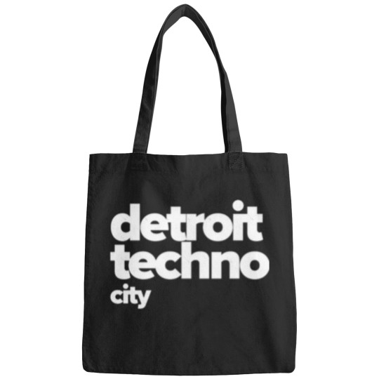 Discover Detroit Techno City Vibes Tee Bags