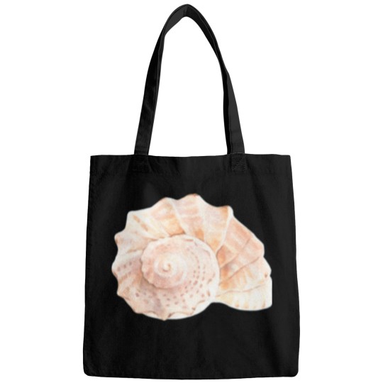 Discover Seashell Active T-Shirt Bags