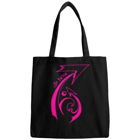 Discover Be Wild Pink Land and Sea Design for the Outdoorsy Adventurer Active Bags
