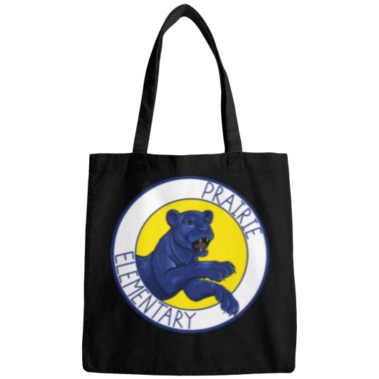 Discover Yelm Prairie Elementary Logo Bags