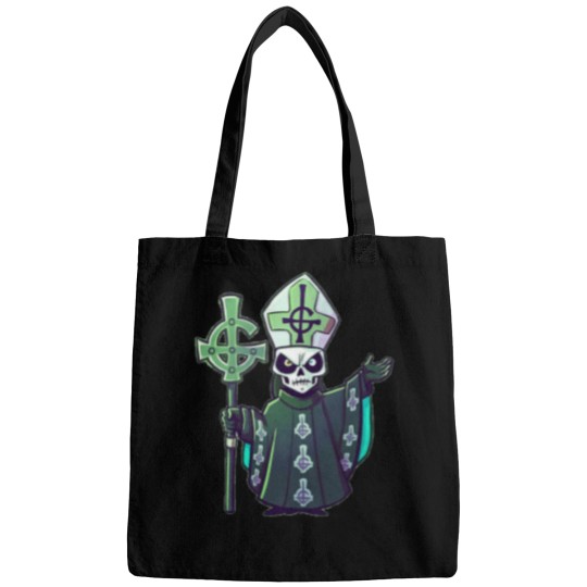 Discover ghost band logo Bags