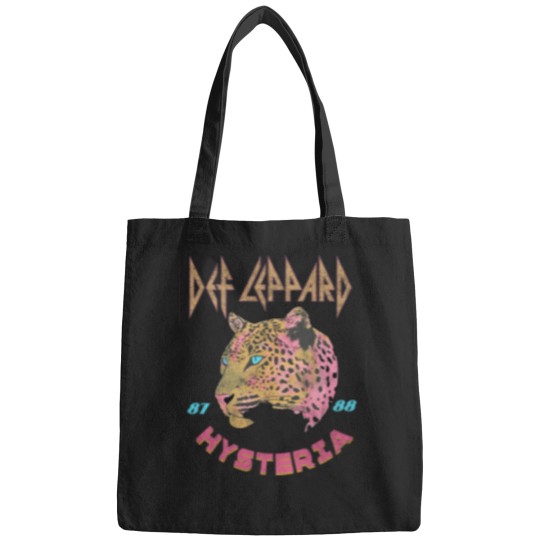 Discover Vintage 80's Rock Band Bags Bags Leppard  Bags Rock and Roll Leopard