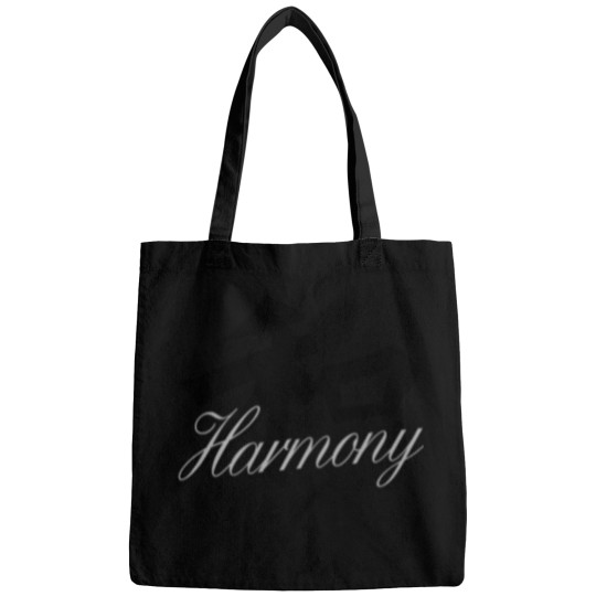 Discover Harmony in englishs and japaneses Bags
