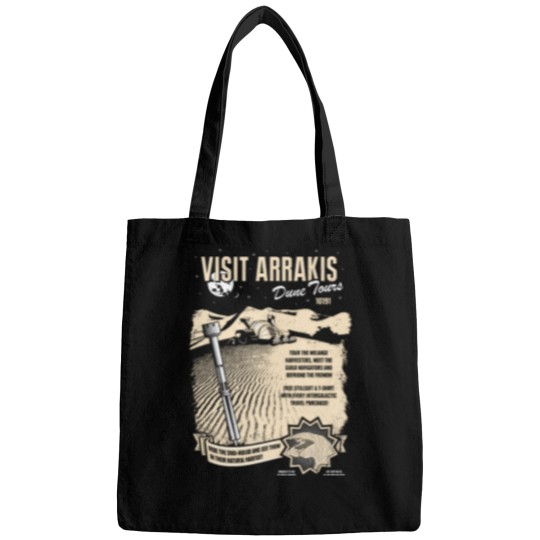 Discover Visit Arrakis Bags