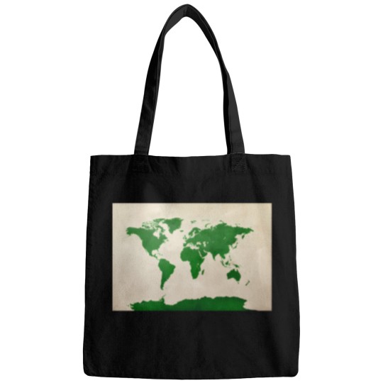Discover World Map Green 2743 Bags