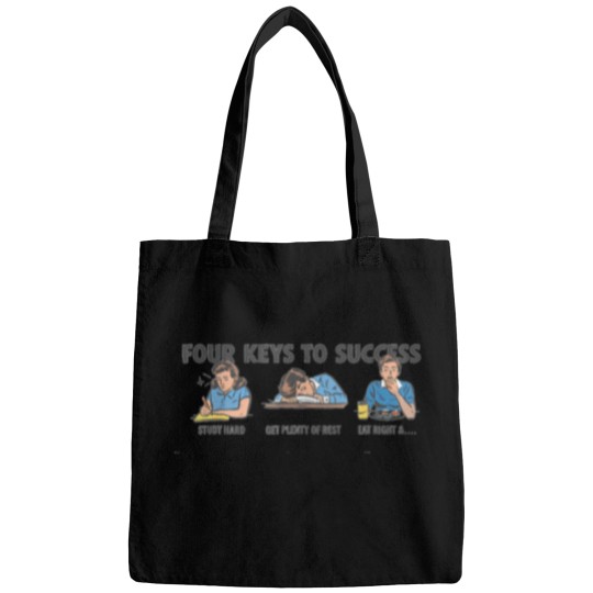 Discover Four-Keys-To-Success-T-Shirt Bags