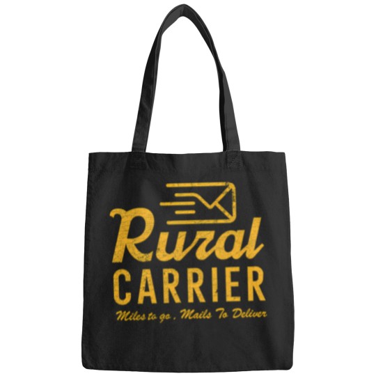 Discover Rural Carrier Funny Postal Worker Bags