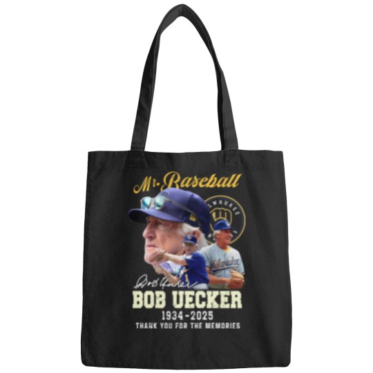 Discover Bob Uecker Mr. Baseball 1934-2025 Thank You - Bob Uecker Mr Baseball 1934 2025 - Bags