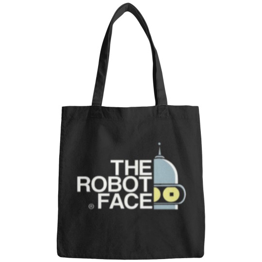 Discover the robot face Bags