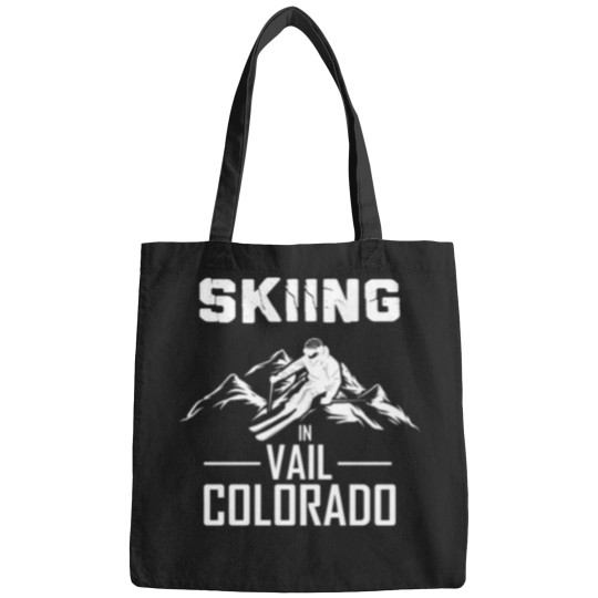 Discover Vail skis resort Colorado Vail skier Bags
