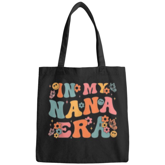 Discover In-My-Nana-Era-Baby-Announcement-For-Grandma-Mother'S-Day-T-Shirt Bags
