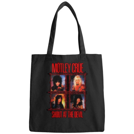 Discover Mtley Cre Shout At The Devil Wire Bags