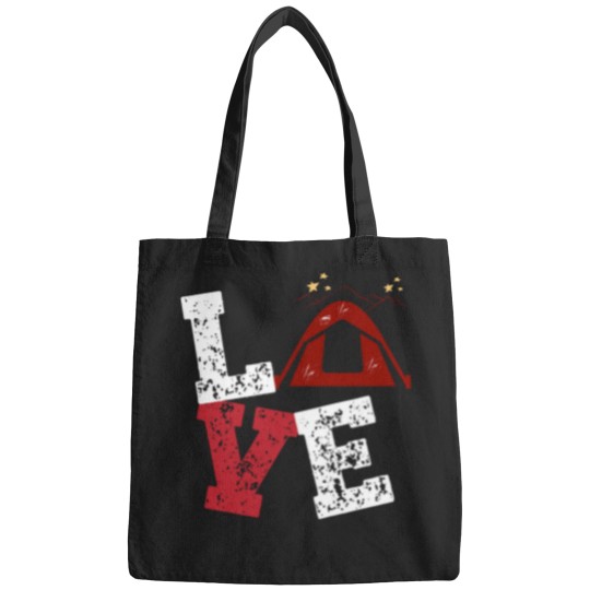 Discover i love camping apparel for camping lovers Bags