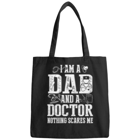 Discover I_m A Dad and A Doctor Nothing Scares Me Father_s Day Gift Bags