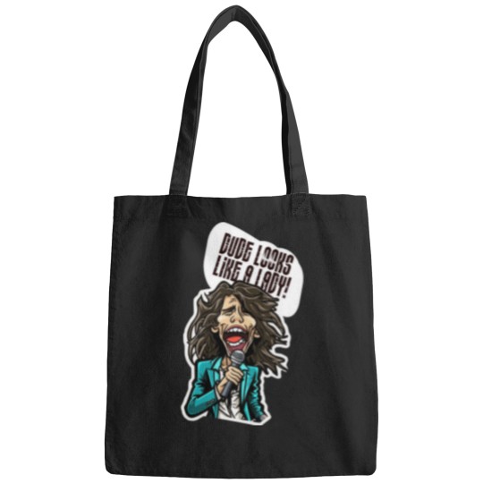 Discover Dude looks like a lady! Bags