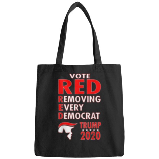 Discover Best Boys Girls Vote Red Remove Every Democrat Trump 2020 Republican Gift Music Awesome Bags