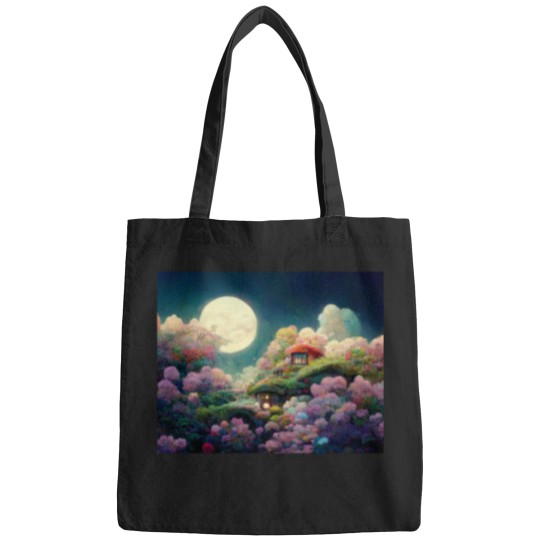 Discover Fantasy Landscape v14 by RudeKittenDesigns Bags